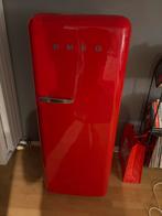 Rode Smeg Koelkast - Retro Design, Witgoed en Apparatuur, Ophalen, 150 tot 200 liter, Gebruikt, 140 tot 160 cm
