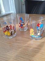 Vintage drinkglazen Disney, Ophalen of Verzenden, Mickey Mouse, Zo goed als nieuw, Servies