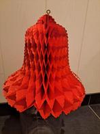 Vintage Zweedse Papieren Bel - Jaren 50 Kerstdecoratie, Diversen, Kerst, Ophalen of Verzenden, Gebruikt