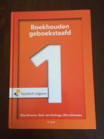 Boekhouden geboekstaafd 1 -Theorie en Opgaven, Ophalen, Beta, Zo goed als nieuw, HBO
