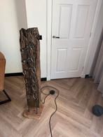 Unieke Houten Wijnrek Lamp, Ophalen, Zo goed als nieuw, Hout, 100 tot 150 cm