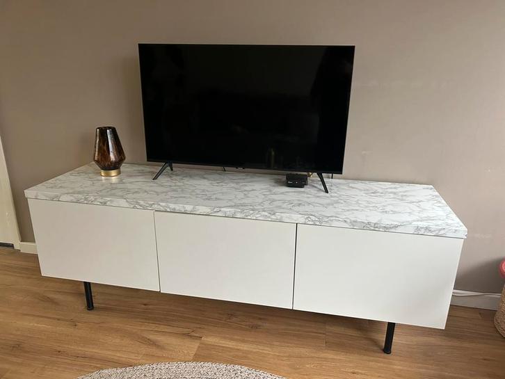 Tv meubel eikenhout, Huis en Inrichting, Kasten | Televisiemeubels, Zo goed als nieuw, Minder dan 100 cm, 150 tot 200 cm, 25 tot 50 cm