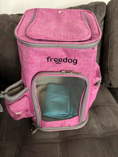 Freedog rugtas rugzak., Dieren en Toebehoren, Honden-accessoires, Zo goed als nieuw, Ophalen of Verzenden
