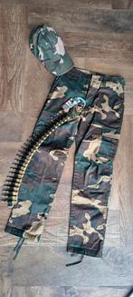 Leger camouflage carnaval outfit, Ophalen of Verzenden, 146 t/m 152, Jongen of Meisje