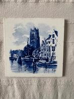 Antieke Delfts blauwe tegels 5 stuks, Antiek en Kunst, Ophalen of Verzenden