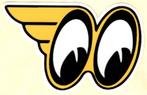 Mooneyes links sticker #13, Verzenden, Nieuw, Overige typen