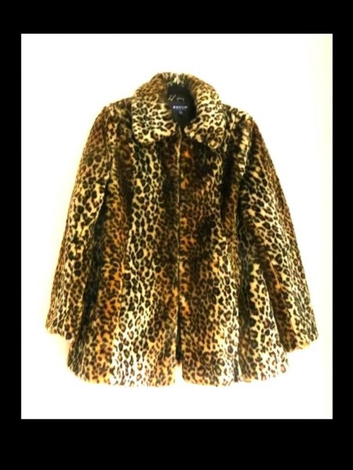 Prachtige Nieuwe Luipaardbont (nep) Jas van Biaginni maat 40, Kleding | Dames, Jassen | Winter, Nieuw, Maat 38/40 (M), Overige kleuren