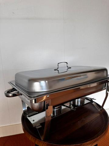 Chaffing dish/ warmhoudbakken te huur beschikbaar voor biedingen
