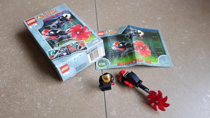 LEGO set/kit Alpha Team Evil Ogel Attack (4798), Kinderen en Baby's, Speelgoed | Duplo en Lego, Gebruikt, Lego, Complete set, Ophalen of Verzenden