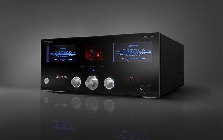 Advance Paris A12, Audio, Tv en Foto, Versterkers en Receivers, Zo goed als nieuw, 120 watt of meer, Overige merken, Ophalen of Verzenden