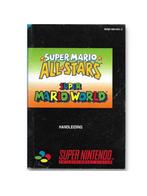 Handleiding Super Nintedo: Super Mario World All Stars, Spelcomputers en Games, Games | Nintendo Super NES, 2 spelers, Ophalen of Verzenden
