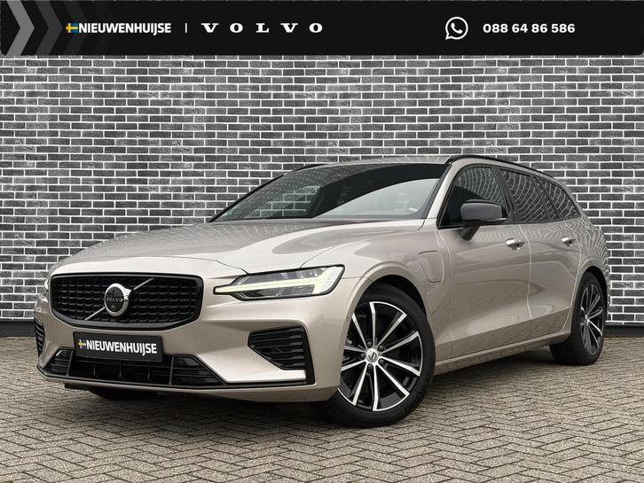 Volvo V60 2.0 T6 Plug-in hybrid AWD Plus Dark | Long Range |, Auto's, Volvo, Bedrijf, Te koop, V60, 360° camera, 4x4, ABS, Achteruitrijcamera