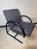 Postmoderne 'Cirkel' Fauteuil - Mazairac & Boonzaaijer, Gebruikt, ?, 75 tot 100 cm, Metaal