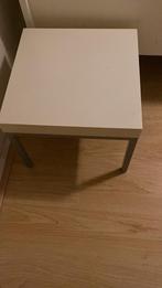 IKEA Bijzettafel Wit - Prima Staat, Ophalen, Minder dan 45 cm, Vierkant, Zo goed als nieuw