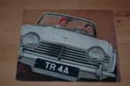 Triumph TR 4A  -  Grote Nederlandstalige folder, Gelezen, Verzenden, Overige merken, Triumph