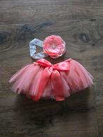 Baby newborn setje fotoshoot rokje tule met hoofdband roze, Kinderen en Baby's, Ophalen of Verzenden, Zo goed als nieuw, Meisje