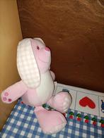 Tiamo roze konijn knuffel 30 cm groot, Ophalen of Verzenden, Zo goed als nieuw, Konijn