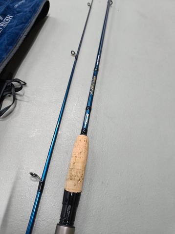 Prachtige Spro "Henk Simonsz" dropshot 2.40m 2d. Cw 7-28gr.  beschikbaar voor biedingen