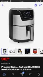 Princess Digital Aerofryer XXL nieuw in doos 4,5 liter, Ophalen, Zo goed als nieuw, Airfryer XXL, 1500 gram of meer