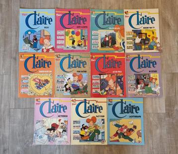 10 stripboeken Flaire's Claire 
