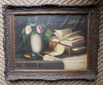 oud antiek schilderij beschikbaar voor biedingen