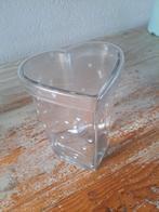 Grote hartjes voorraadpot/ vaas van Riviéra Maison als nieuw, Overige kleuren, Ophalen of Verzenden, Minder dan 50 cm, Glas