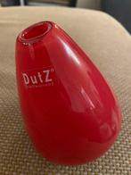 Dutz tuimelvaasje rood, Nieuw, Ophalen of Verzenden, Glas, Minder dan 50 cm