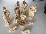 Kerststal Figuren Set, Tuin en Terras, Tuinbeelden, Ophalen of Verzenden, Zo goed als nieuw, Kunststof, Mensenbeeld