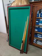 Biljart afm 165x90, Ophalen, Gebruikt, Biljarttafel