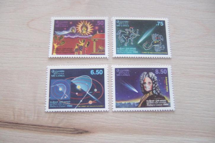 Ruimtevaart Sri-Lanka / Halley, postfris. (1)., Postzegels en Munten, Postzegels | Thematische zegels, Postfris, Ophalen of Verzenden