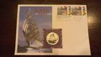 Ecu brief en postzegels Sail 95, Postzegels en Munten, Ophalen of Verzenden, Onbeschreven, Nederland