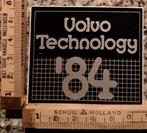 Vintage sticker VOLVO technology 1984 autosticker, Verzamelen, Ophalen of Verzenden, Zo goed als nieuw