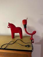 Ikea tafellamp rood zwanenhals vintage kastlamp, Huis en Inrichting, Lampen | Tafellampen, Ophalen of Verzenden, Zo goed als nieuw