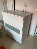 Kast commode met 3 diepe lades, Gebruikt, Kast, Ophalen of Verzenden, 75 tot 100 cm