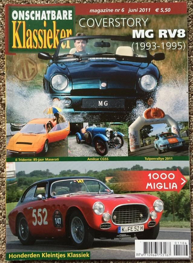 OKM: MG RV8, Ford Scorpio, 85 jaar Maserati, Amilcar CGSS, Ophalen of Verzenden, Zo goed als nieuw, Algemeen