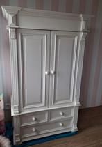 Barok/Romantische Kast Baby-/Kinderkamer Whitewash Hout, Kinderen en Baby's, Gebruikt, Kast, 50 tot 70 cm, 105 cm of meer