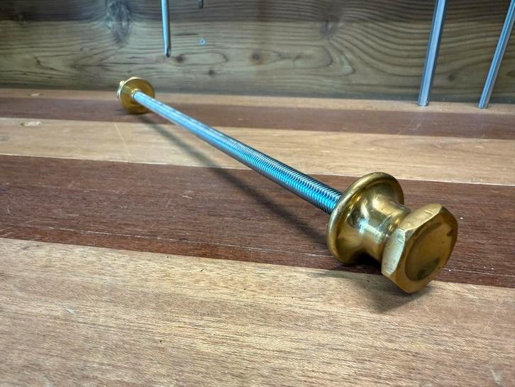 Triumph Bonneville paddockstand houders - Messing/Brass, Motoren, Accessoires | Overige, Gebruikt, Ophalen of Verzenden