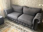 Gratis af te halen. 2 x 2 zits bank met hocker, Huis en Inrichting, Banken | Bankstellen, Ophalen, Gebruikt, 75 tot 100 cm, 200 tot 250 cm