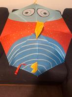 Leuke kinderparaplu met uilenprint, Sieraden, Tassen en Uiterlijk, Paraplu's, Ophalen of Verzenden, Zo goed als nieuw, Blauw