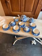 Vintage Blauw Wit Theeservies, Ophalen