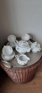 12-delig Mosa servies wit met goud, Ophalen of Verzenden