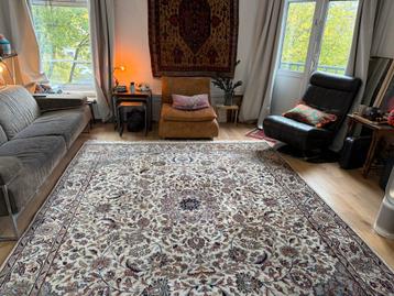 Handgeknoopt vintage perzisch Nain tapijt  300  x 250 cm beschikbaar voor biedingen