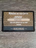 Oud ijzer gratis opgehaald! 0646348545, Ophalen, Zo goed als nieuw