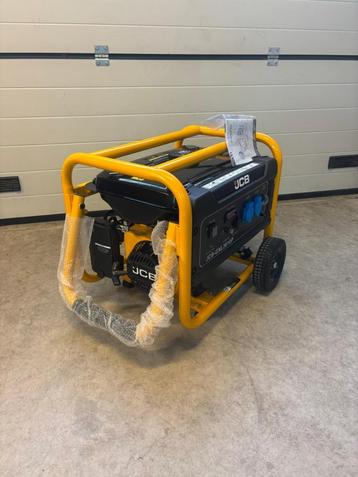 NIEUW | JCB Benzine Aggregaat 4,5 kVA Generator beschikbaar voor biedingen