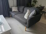 Bank Lilly 3-zits - antraciet, Ophalen, 150 tot 200 cm, Driepersoons, 75 tot 100 cm