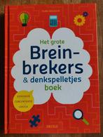 Het Grote Breinbrekers & Denkspelletjes Boek, Ophalen of Verzenden, Zo goed als nieuw, Puzzelboek