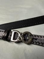 Zwarte dames riem van D&G., Dolce & Gabbana, 80 tot 90 cm, Tailleriem, Ophalen of Verzenden