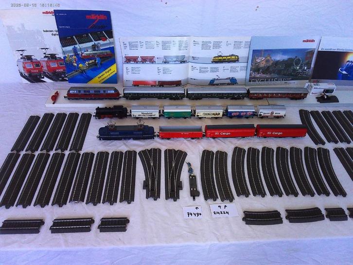 Marklin C rails en digitale locs, ook NS., Hobby en Vrije tijd, Modeltreinen | H0, Gebruikt, Rails, Wisselstroom, Märklin, NS