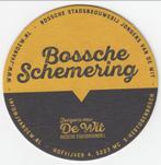 1 JONGENS VAN DE WIT *BOSSCHE SCHEMERING* BIERVILTJE, Verzamelen, Biermerken, Verzenden, Gebruikt, Viltje(s), Overige merken