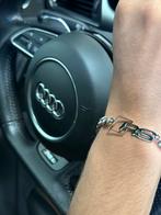 Auto armbanden RS AMG M, Ophalen of Verzenden, Nieuw, Zilver, Staal